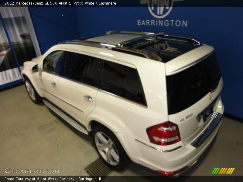 Arctic White / Cashmere 2012 Mercedes-Benz GL 550 4Matic