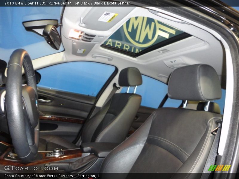 Jet Black / Black Dakota Leather 2010 BMW 3 Series 335i xDrive Sedan