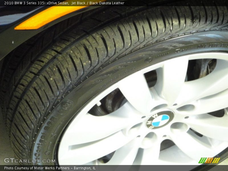 Jet Black / Black Dakota Leather 2010 BMW 3 Series 335i xDrive Sedan