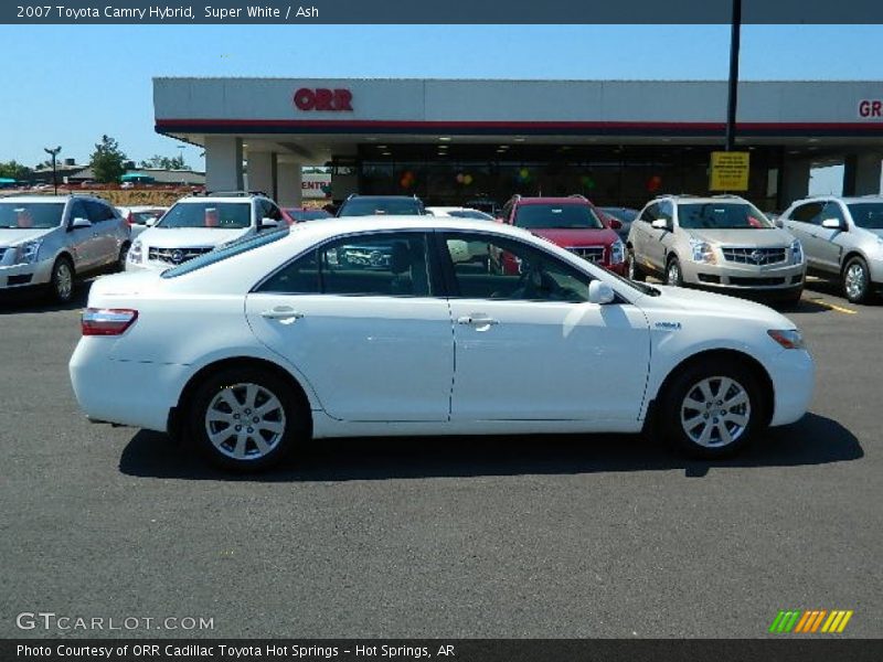 Super White / Ash 2007 Toyota Camry Hybrid