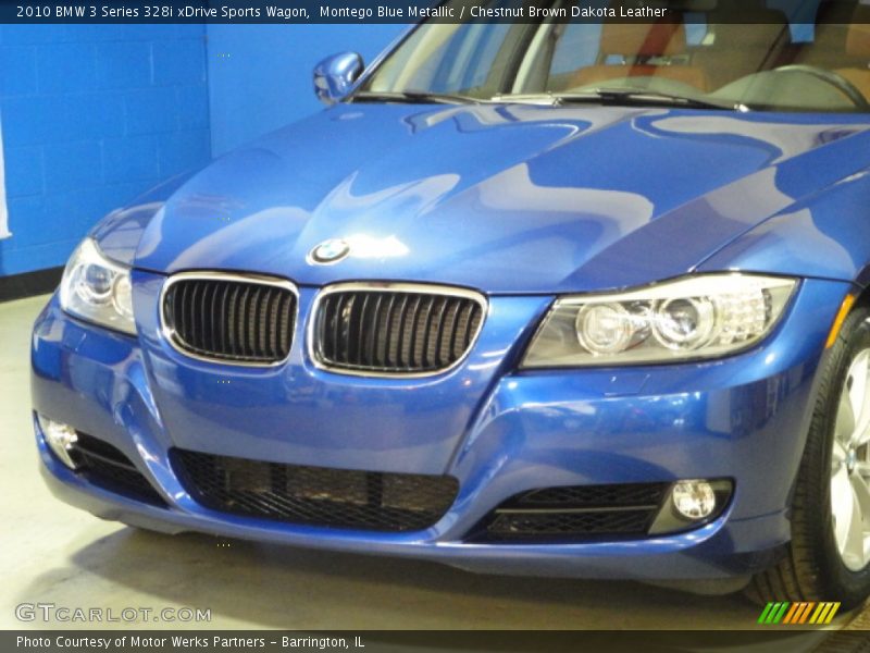 Montego Blue Metallic / Chestnut Brown Dakota Leather 2010 BMW 3 Series 328i xDrive Sports Wagon