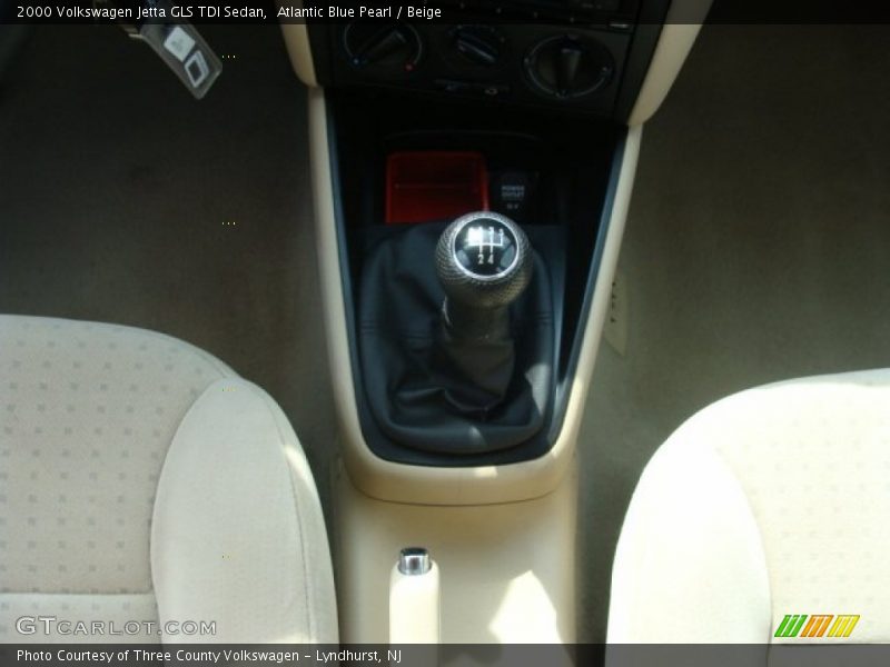  2000 Jetta GLS TDI Sedan 5 Speed Manual Shifter