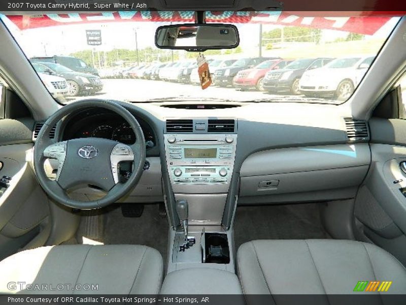 Super White / Ash 2007 Toyota Camry Hybrid