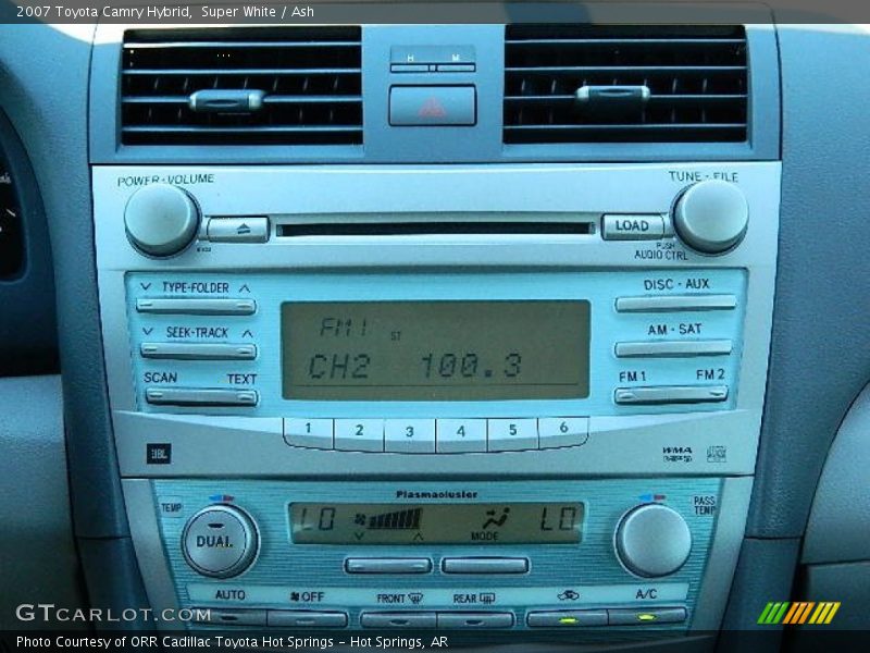 Super White / Ash 2007 Toyota Camry Hybrid