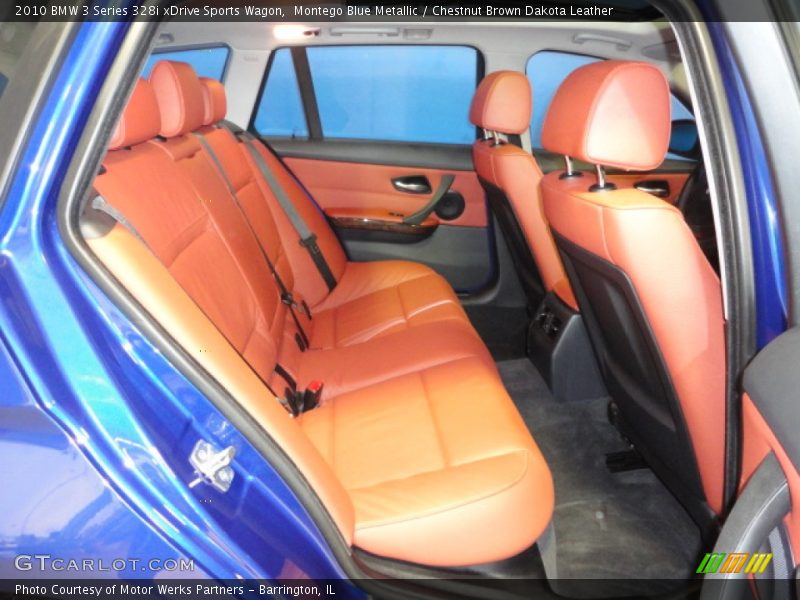 Montego Blue Metallic / Chestnut Brown Dakota Leather 2010 BMW 3 Series 328i xDrive Sports Wagon