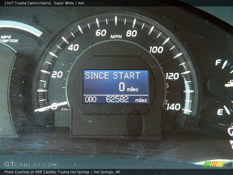 Super White / Ash 2007 Toyota Camry Hybrid