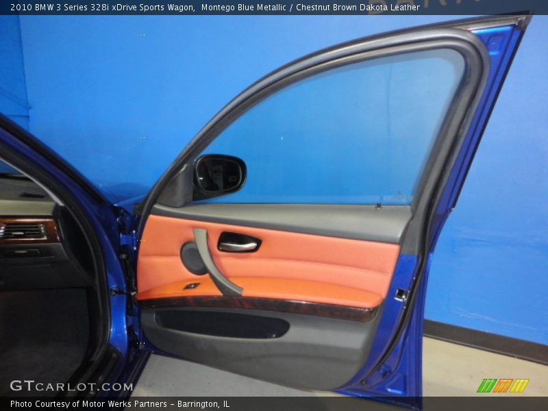 Montego Blue Metallic / Chestnut Brown Dakota Leather 2010 BMW 3 Series 328i xDrive Sports Wagon