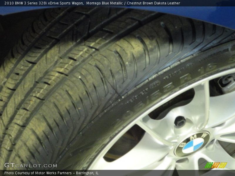 Montego Blue Metallic / Chestnut Brown Dakota Leather 2010 BMW 3 Series 328i xDrive Sports Wagon