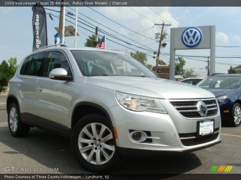 Reflex Silver Metallic / Charcoal 2009 Volkswagen Tiguan SE 4Motion