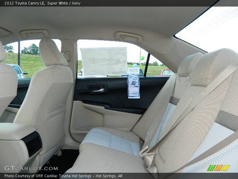 Super White / Ivory 2012 Toyota Camry LE
