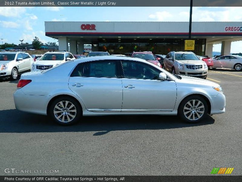Classic Silver Metallic / Light Gray 2012 Toyota Avalon Limited