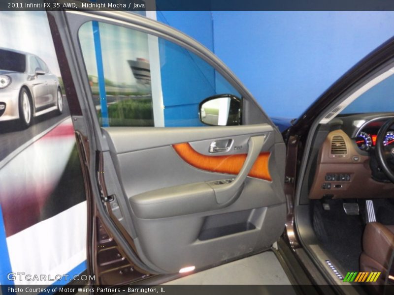 Midnight Mocha / Java 2011 Infiniti FX 35 AWD