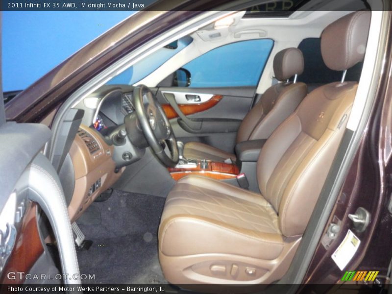 Midnight Mocha / Java 2011 Infiniti FX 35 AWD