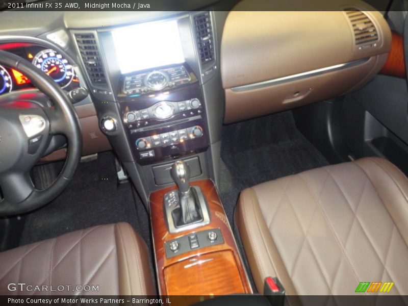 Midnight Mocha / Java 2011 Infiniti FX 35 AWD