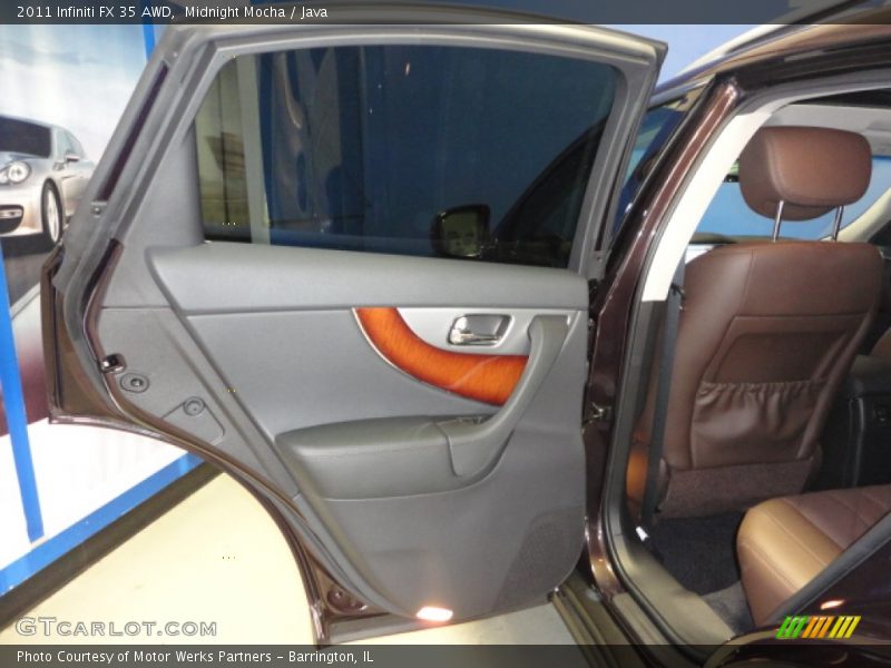 Midnight Mocha / Java 2011 Infiniti FX 35 AWD