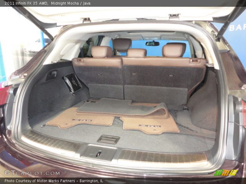 Midnight Mocha / Java 2011 Infiniti FX 35 AWD