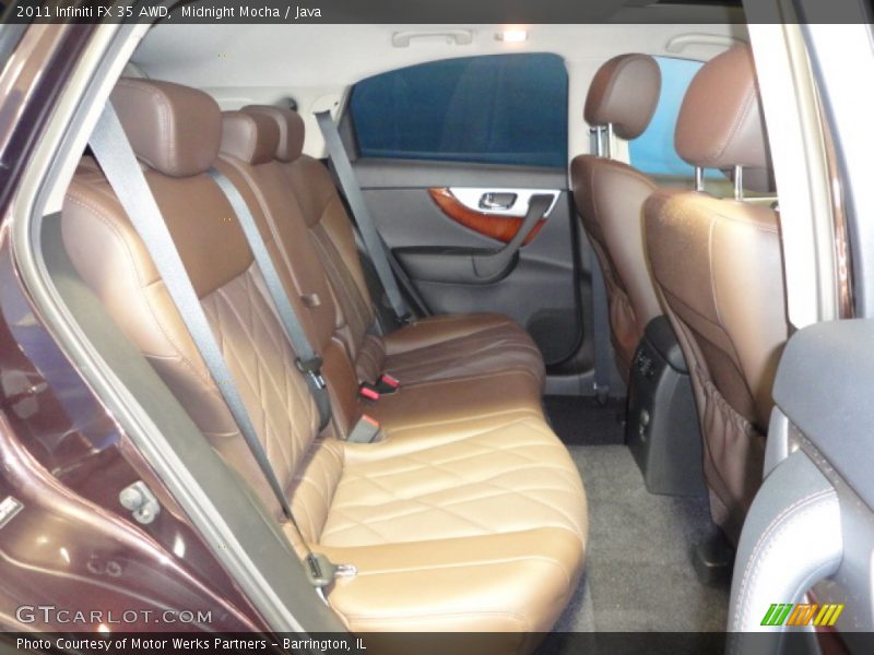 Midnight Mocha / Java 2011 Infiniti FX 35 AWD