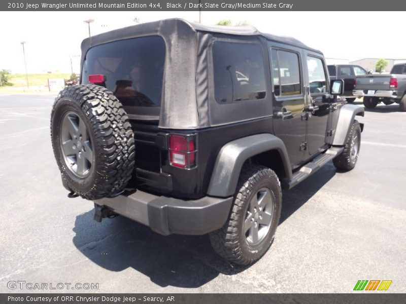 Black / Dark Slate Gray/Medium Slate Gray 2010 Jeep Wrangler Unlimited Mountain Edition 4x4