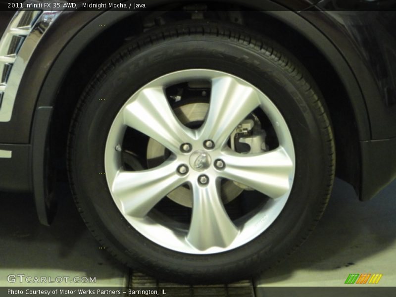 Midnight Mocha / Java 2011 Infiniti FX 35 AWD