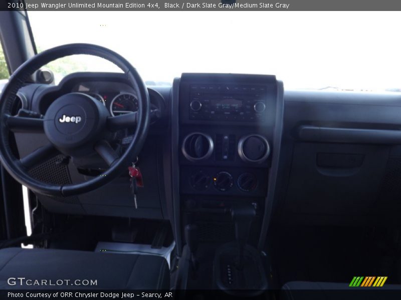 Black / Dark Slate Gray/Medium Slate Gray 2010 Jeep Wrangler Unlimited Mountain Edition 4x4