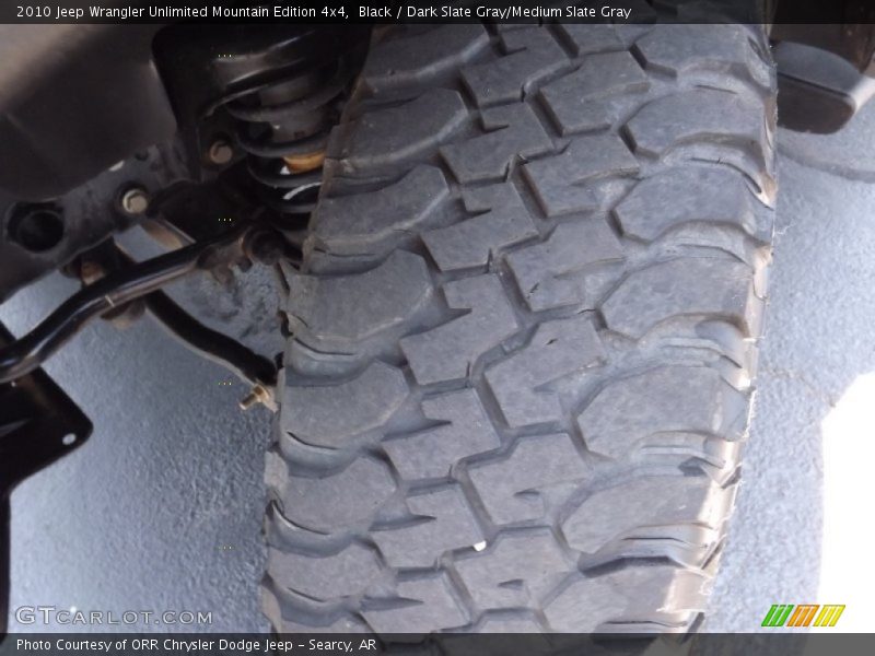Black / Dark Slate Gray/Medium Slate Gray 2010 Jeep Wrangler Unlimited Mountain Edition 4x4
