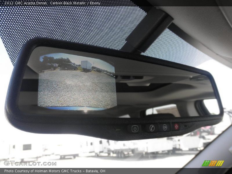 Carbon Black Metallic / Ebony 2012 GMC Acadia Denali