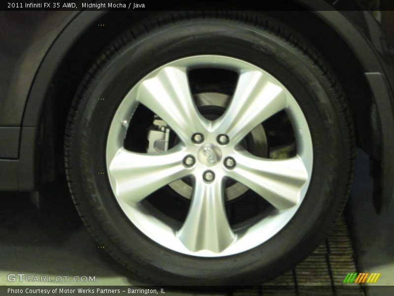 Midnight Mocha / Java 2011 Infiniti FX 35 AWD