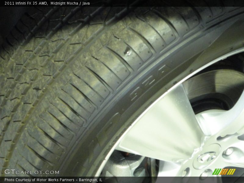 Midnight Mocha / Java 2011 Infiniti FX 35 AWD