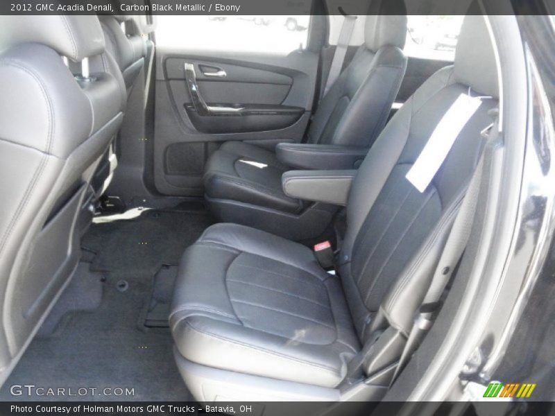 Carbon Black Metallic / Ebony 2012 GMC Acadia Denali