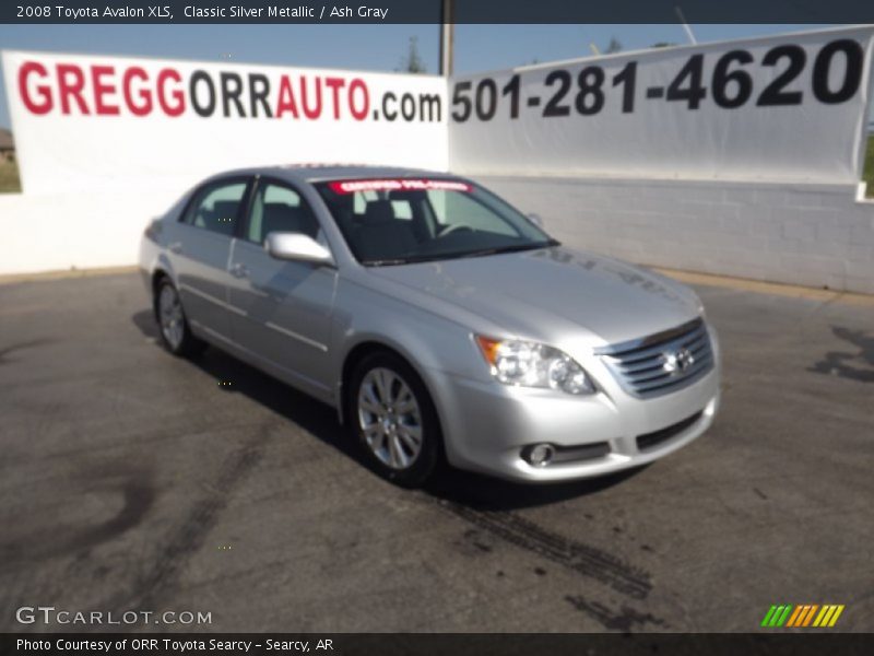 Classic Silver Metallic / Ash Gray 2008 Toyota Avalon XLS