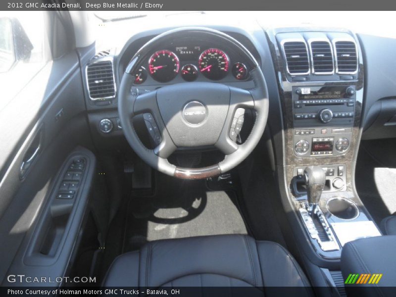 Deep Blue Metallic / Ebony 2012 GMC Acadia Denali