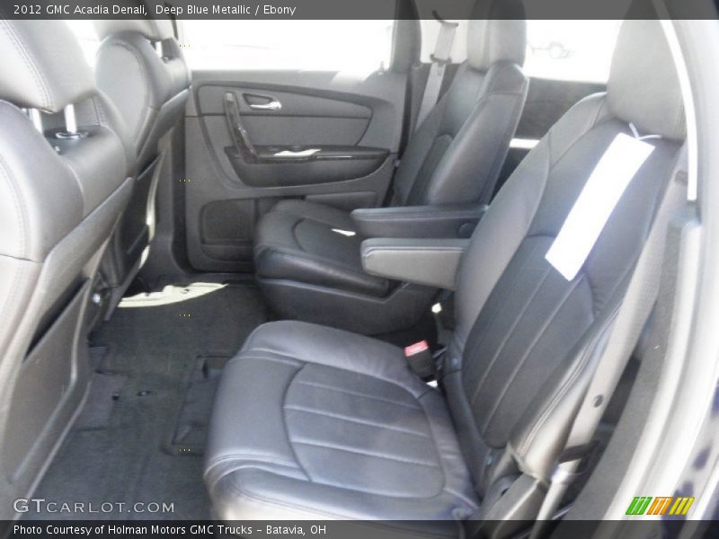 Deep Blue Metallic / Ebony 2012 GMC Acadia Denali
