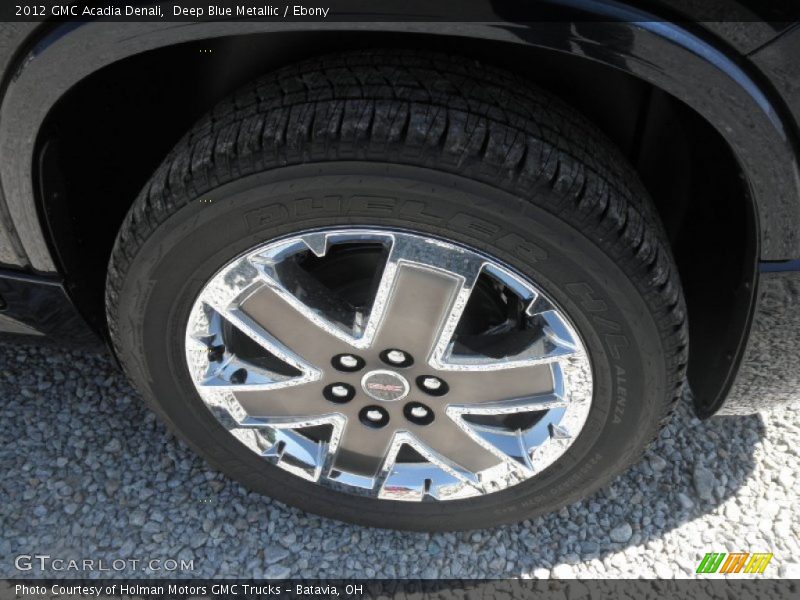 Deep Blue Metallic / Ebony 2012 GMC Acadia Denali