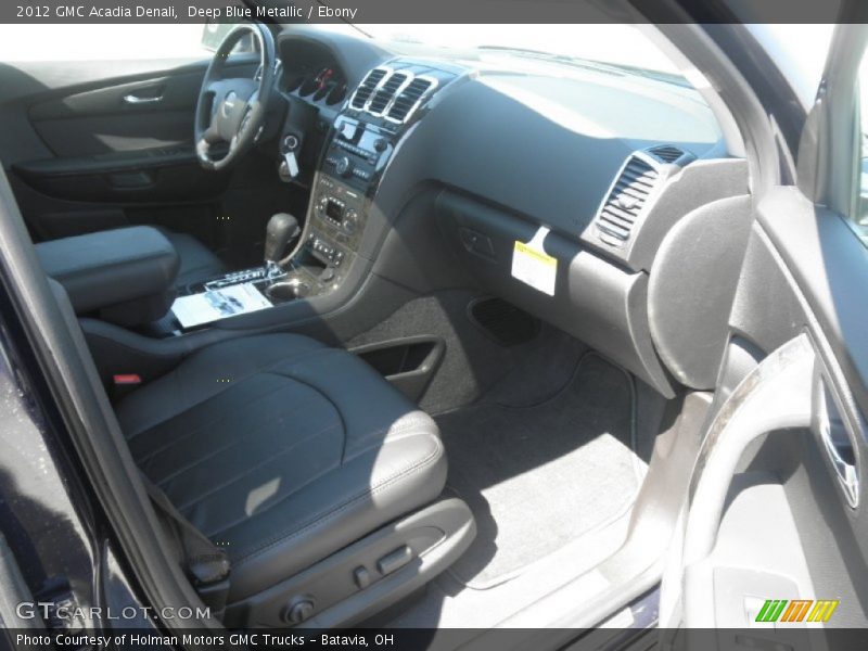Deep Blue Metallic / Ebony 2012 GMC Acadia Denali