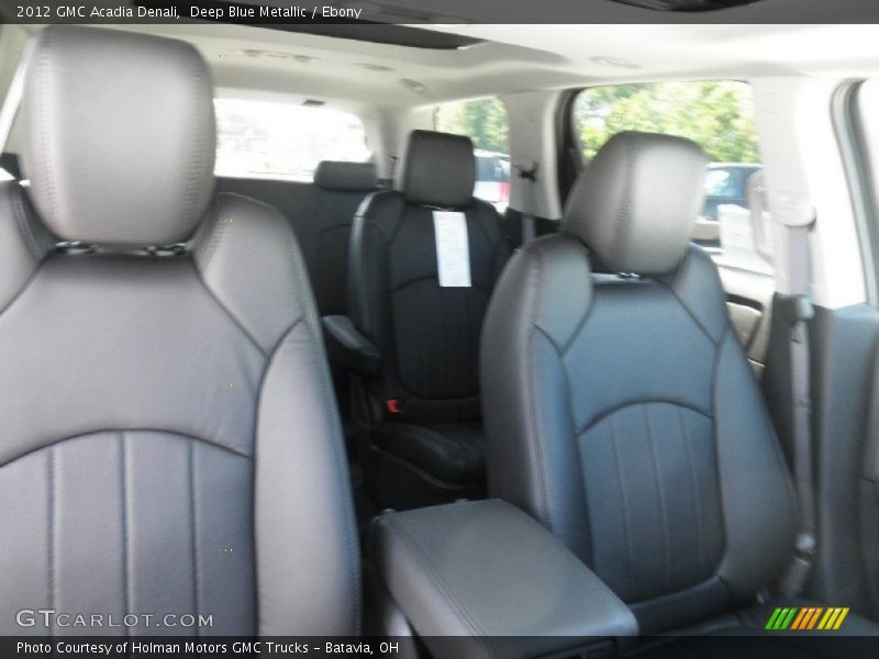 Deep Blue Metallic / Ebony 2012 GMC Acadia Denali