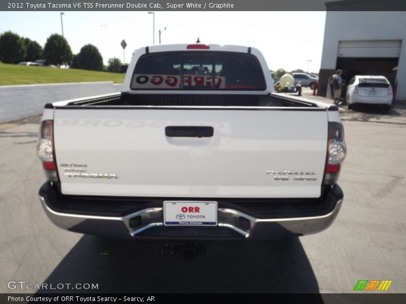 Super White / Graphite 2012 Toyota Tacoma V6 TSS Prerunner Double Cab