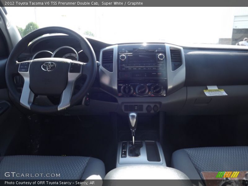 Super White / Graphite 2012 Toyota Tacoma V6 TSS Prerunner Double Cab