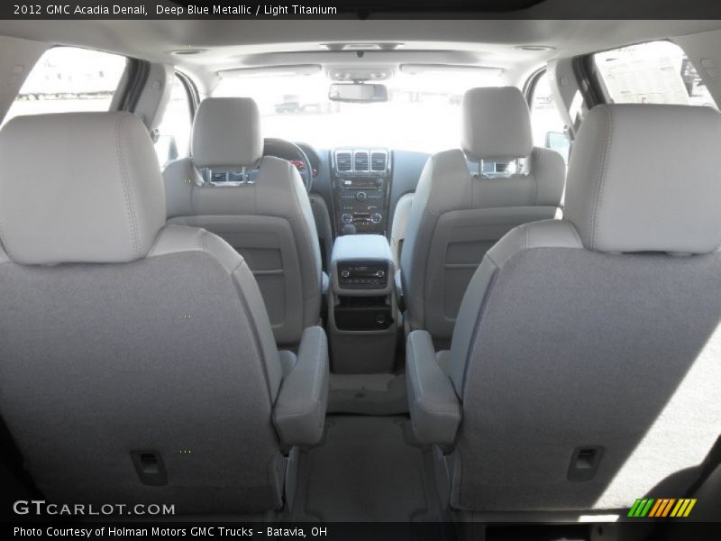 Deep Blue Metallic / Light Titanium 2012 GMC Acadia Denali