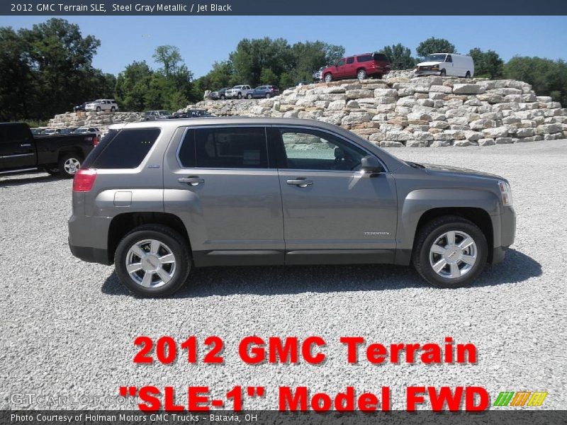 Steel Gray Metallic / Jet Black 2012 GMC Terrain SLE