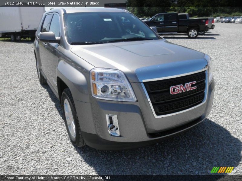 Steel Gray Metallic / Jet Black 2012 GMC Terrain SLE