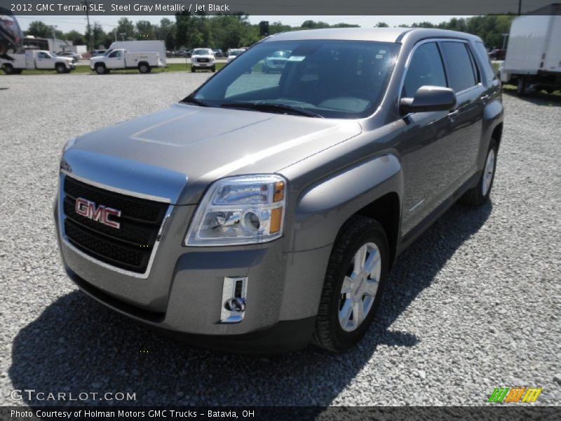 Steel Gray Metallic / Jet Black 2012 GMC Terrain SLE