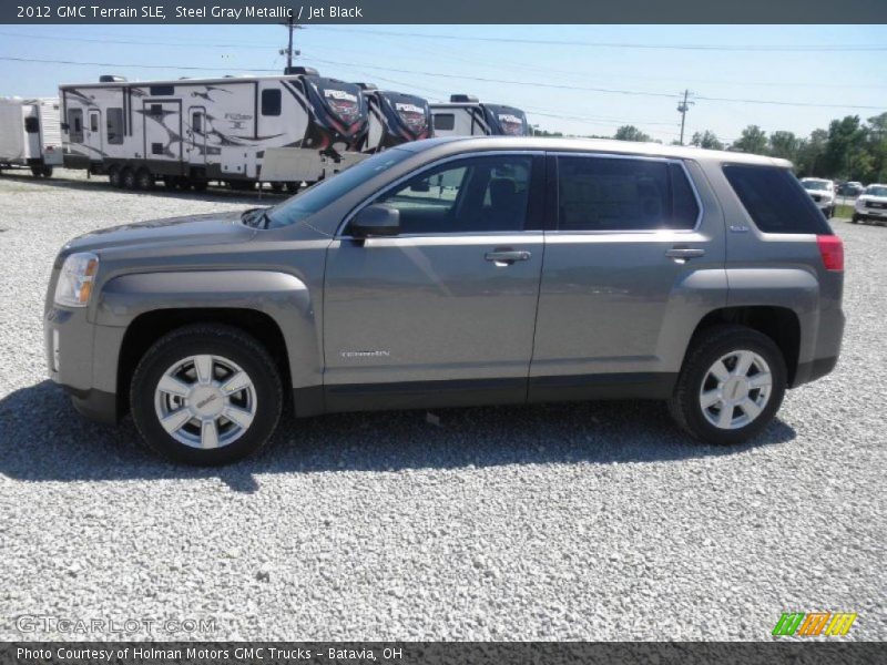 Steel Gray Metallic / Jet Black 2012 GMC Terrain SLE