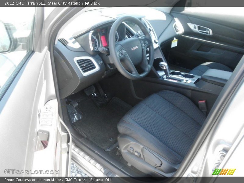 Steel Gray Metallic / Jet Black 2012 GMC Terrain SLE