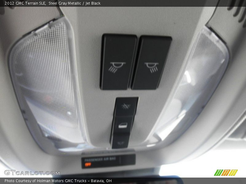 Steel Gray Metallic / Jet Black 2012 GMC Terrain SLE