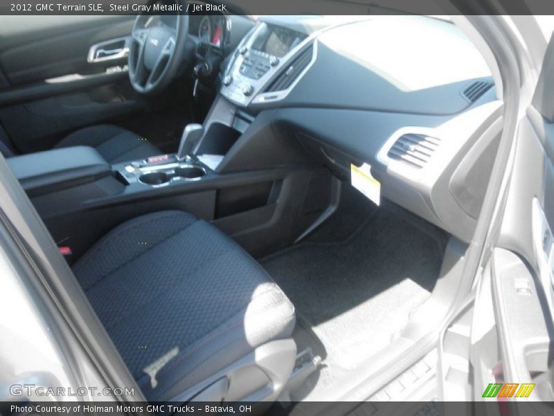 Steel Gray Metallic / Jet Black 2012 GMC Terrain SLE