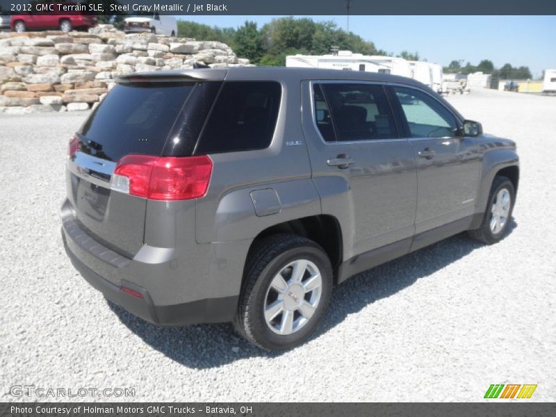 Steel Gray Metallic / Jet Black 2012 GMC Terrain SLE