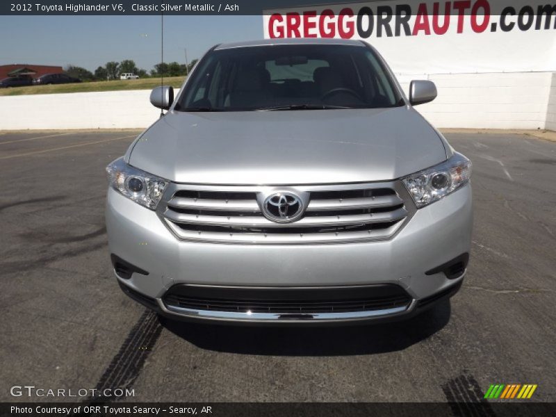 Classic Silver Metallic / Ash 2012 Toyota Highlander V6