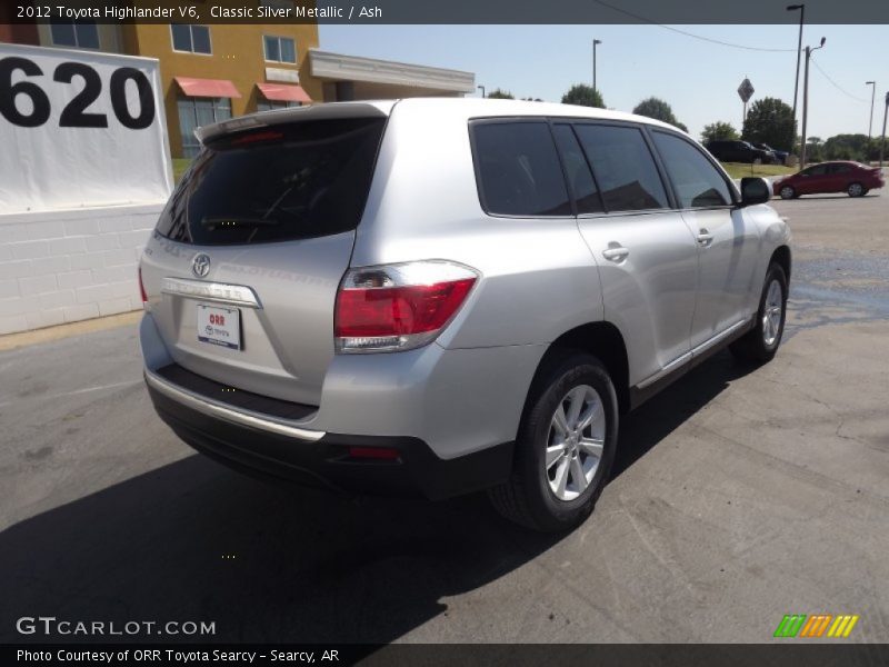 Classic Silver Metallic / Ash 2012 Toyota Highlander V6