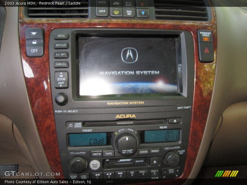 Redrock Pearl / Saddle 2003 Acura MDX