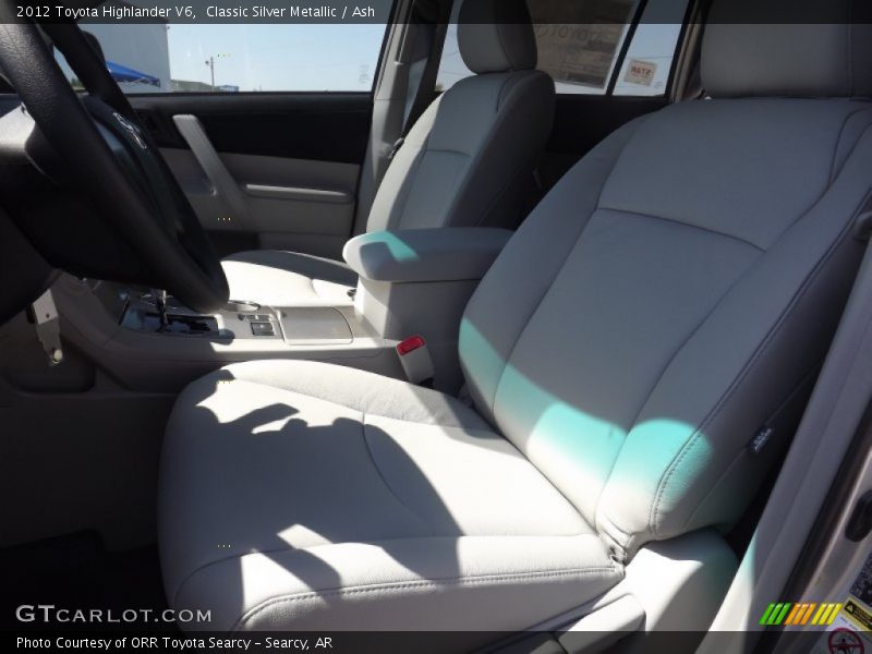 Classic Silver Metallic / Ash 2012 Toyota Highlander V6